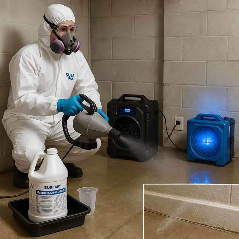 Sanitization and Odor Removal process in Borrego Springs, CA